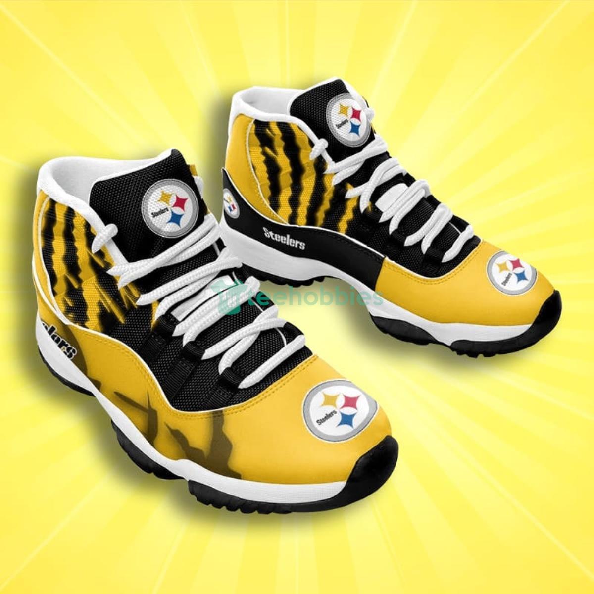 Pittsburgh Steelers Air Jordan 11 Shoes Product Photo 2