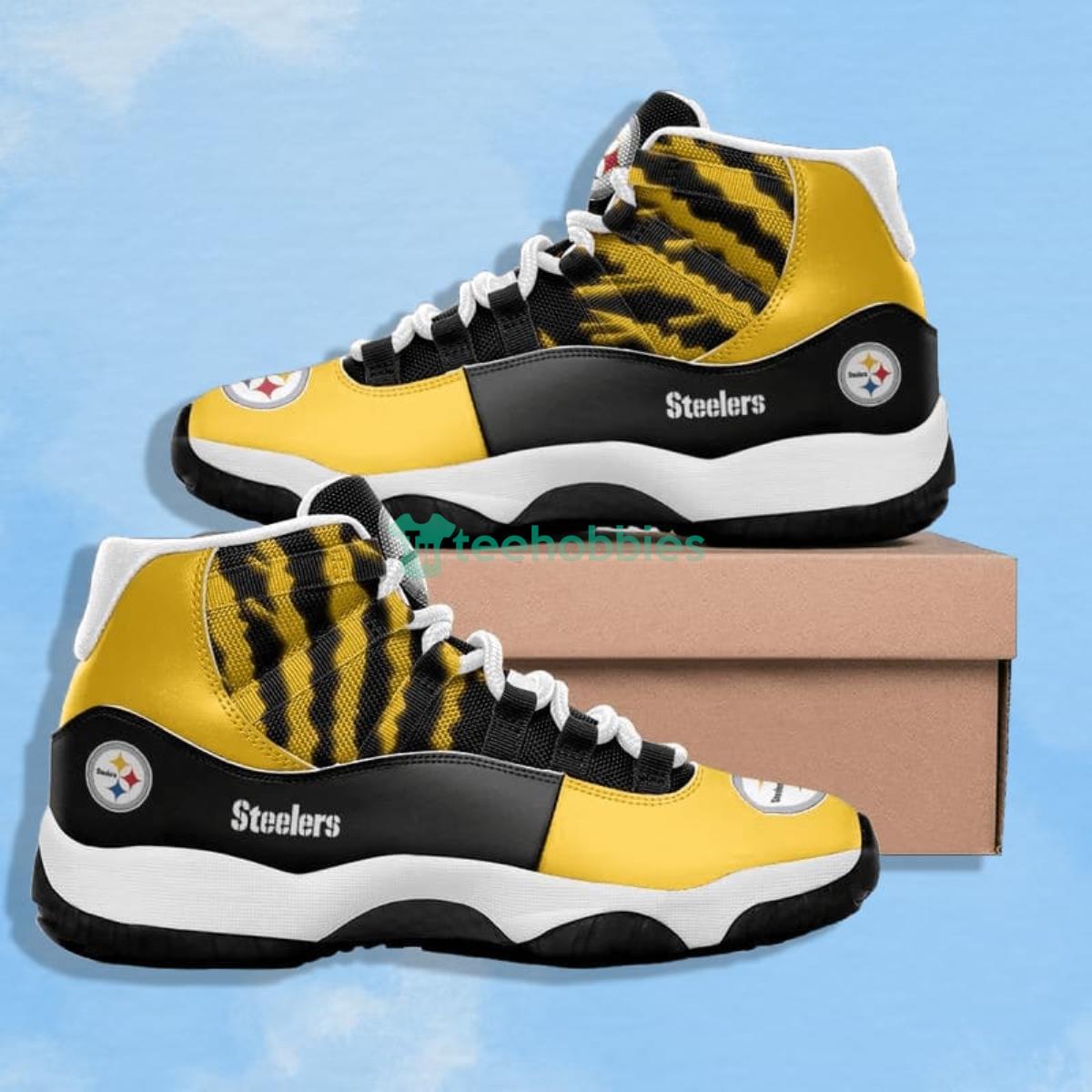 Pittsburgh Steelers Air Jordan 11 Shoes Product Photo 1
