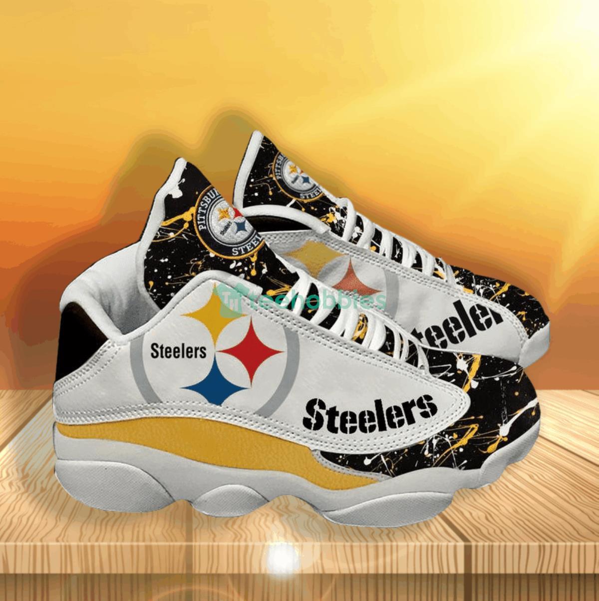 Pittsburgh Steelers Air Jordan 13 Shoes Running Casual Sneakers For Men Women Product Photo 1