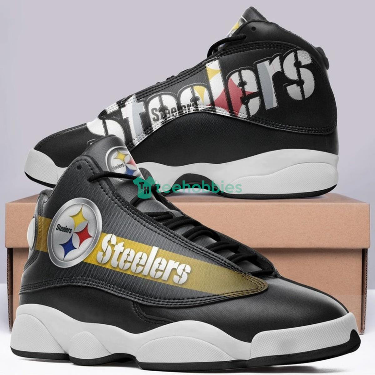 Pittsburgh Steelers Air Jordan 13 Shoes Running Casual Sneakers For Real Fans Product Photo 1