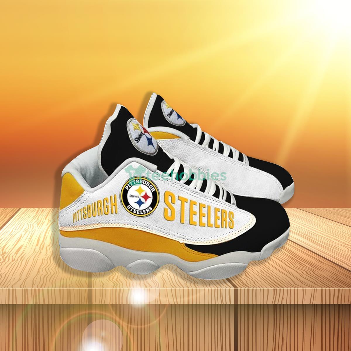 Pittsburgh Steelers Air Jordan 13 Shoes Running Casual Sneakers For True Fans Product Photo 1