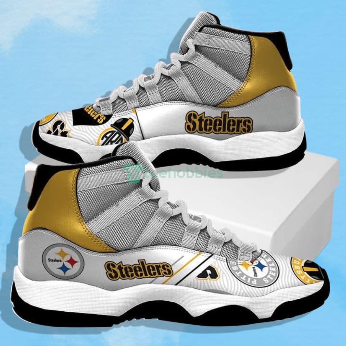 Pittsburgh Steelers Football Air Jordan 11 Shoes Product Photo 1