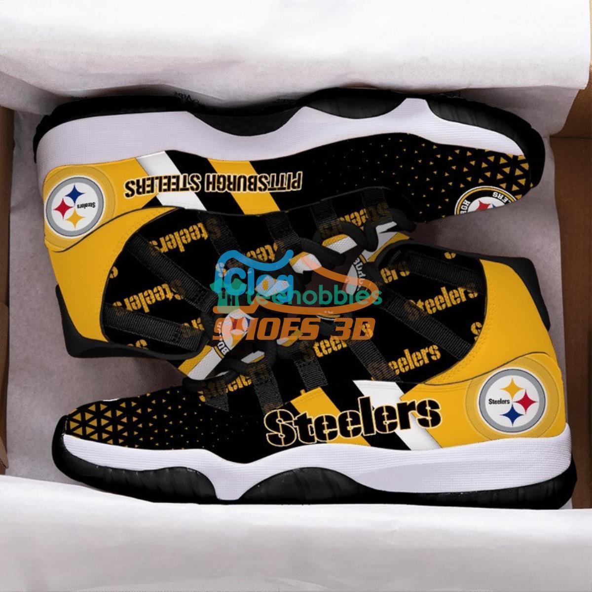 Pittsburgh Steelers Impressive Design Air Jordan 11 Shoes For Men Women Product Photo 2