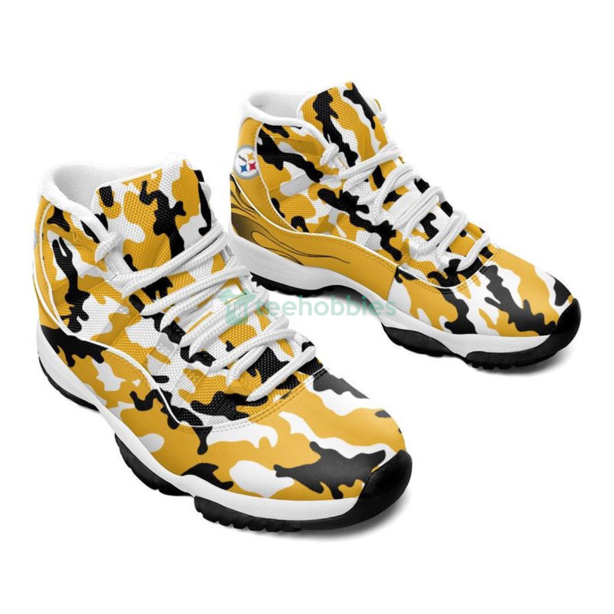 Pittsburgh Steelers Impressive Design Air Jordan 11 Shoes Great Gift For Fans Product Photo 2