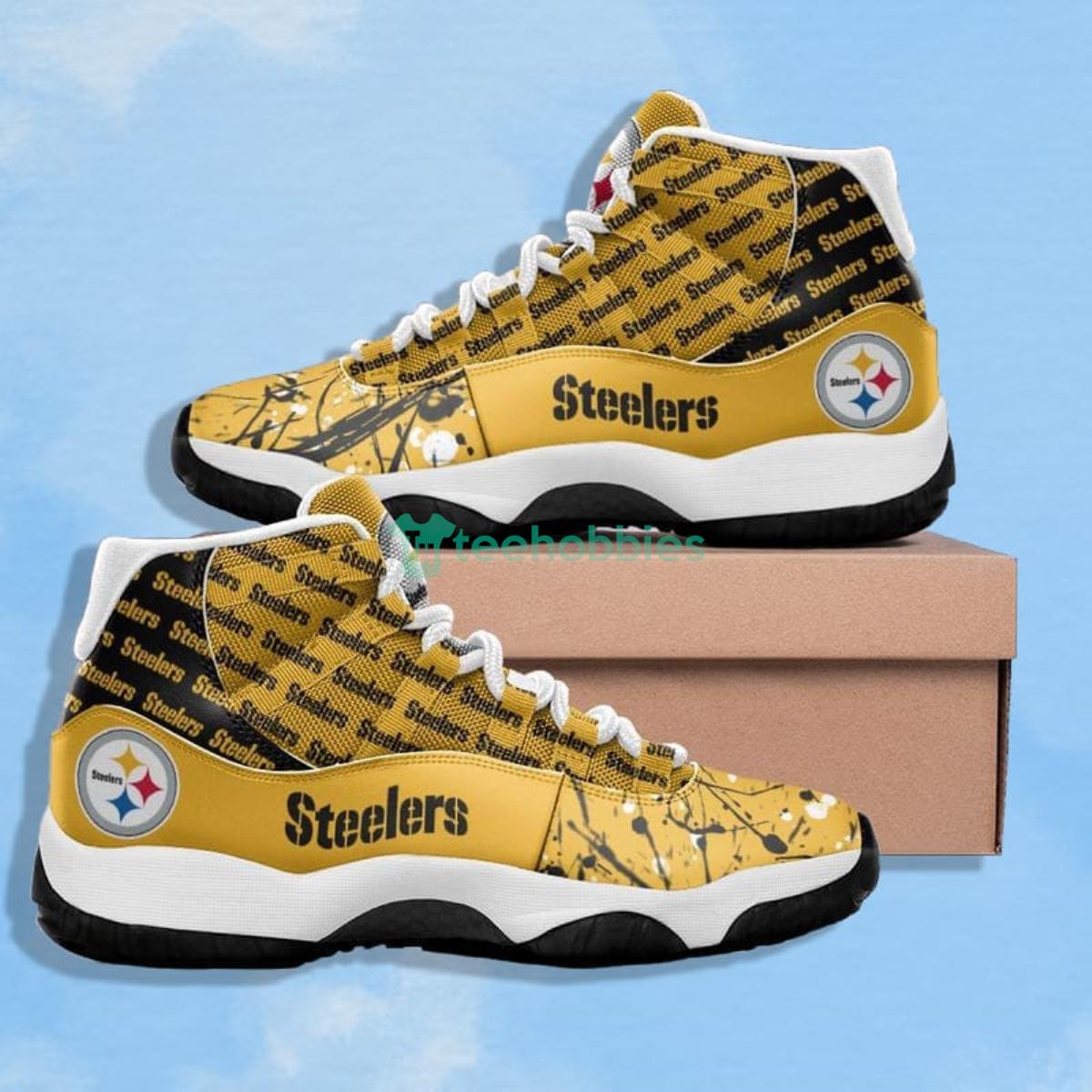 Pittsburgh Steelers Impressive Design Air Jordan 11 Shoes Hot Gift For Fans Product Photo 1