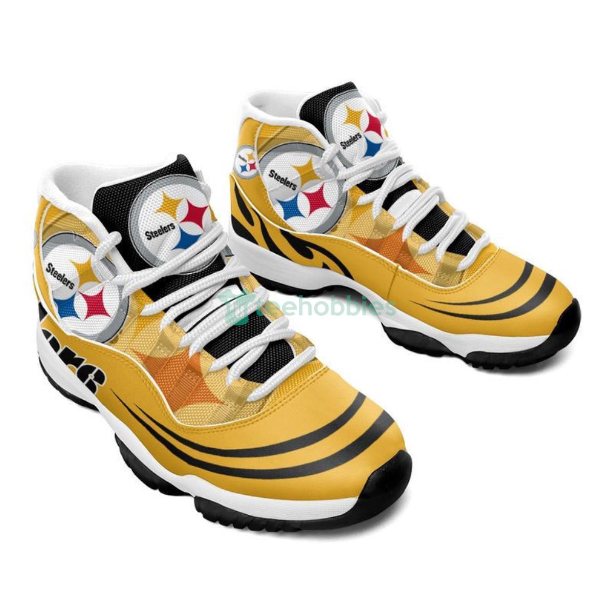 Pittsburgh Steelers Impressive Design Air Jordan 11 Shoes Special Gift For Fans Product Photo 2