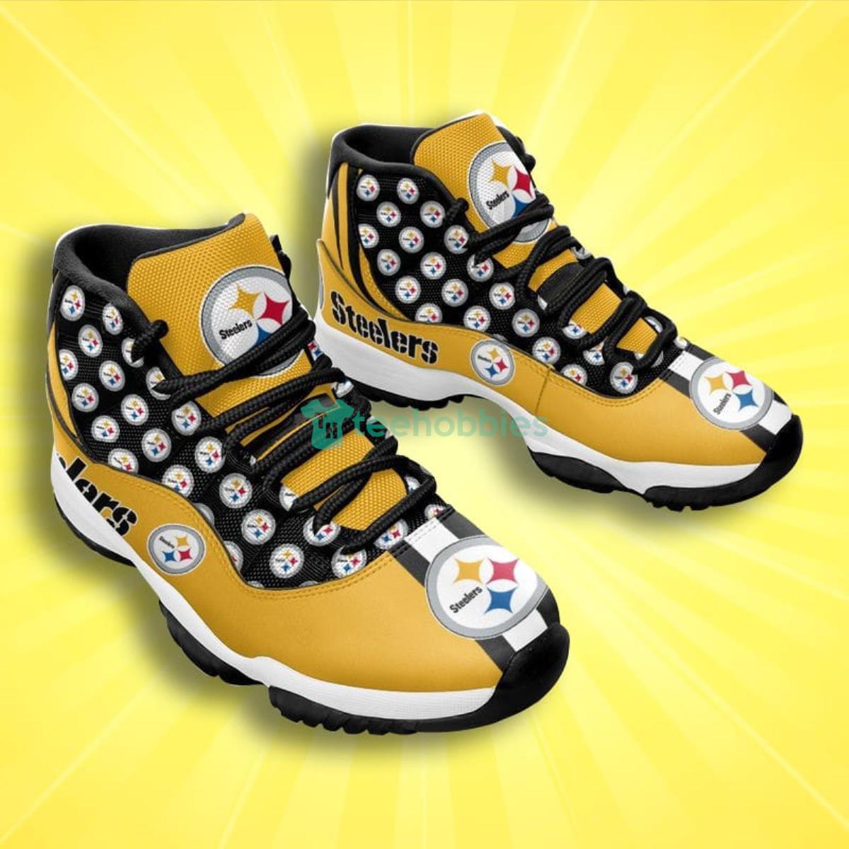 Pittsburgh Steelers Impressive Design Air Jordan 11 Shoes Style Gift For Fans Product Photo 2
