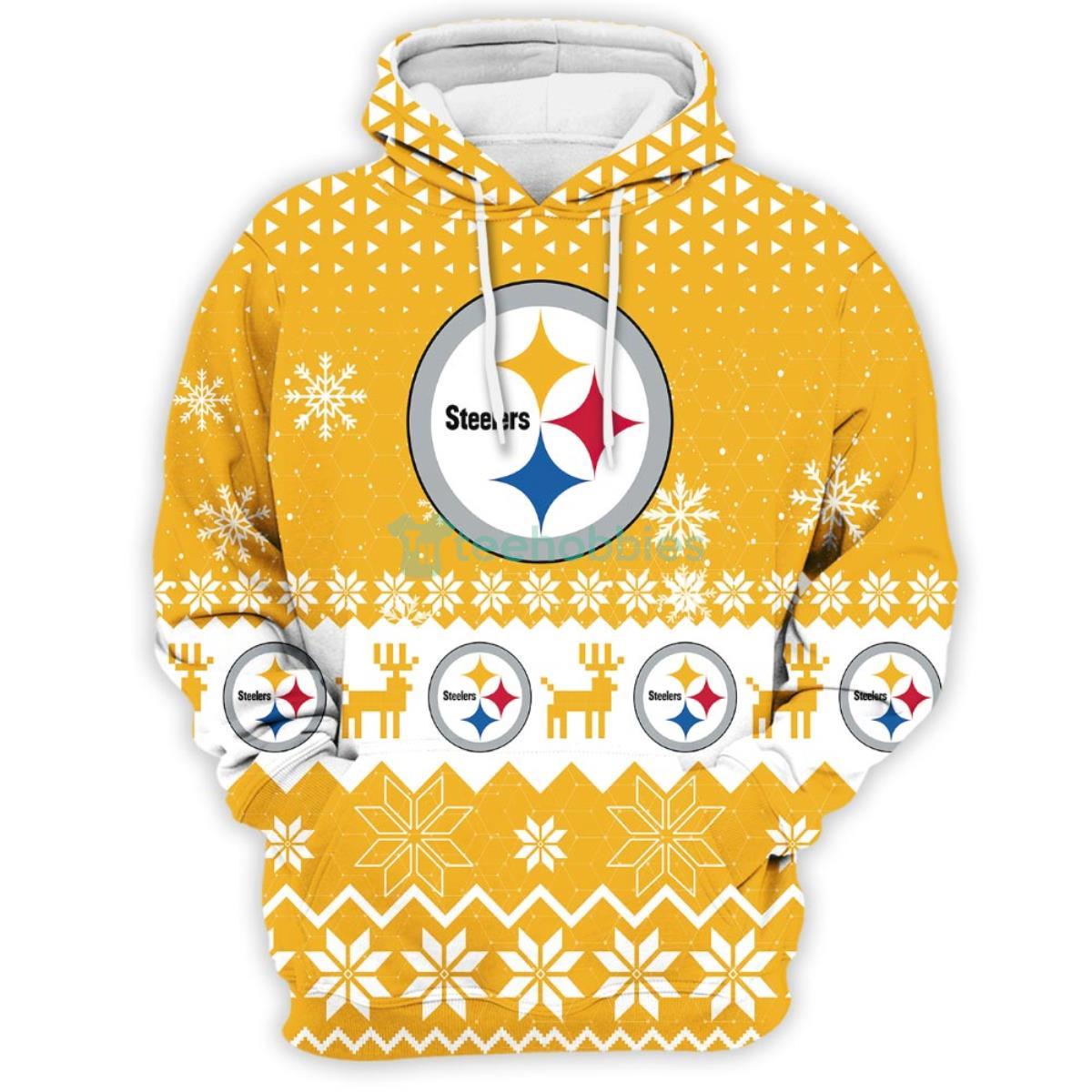 Pittsburgh Steelers Sports 3D Pullover Hoodie Product Photo 2