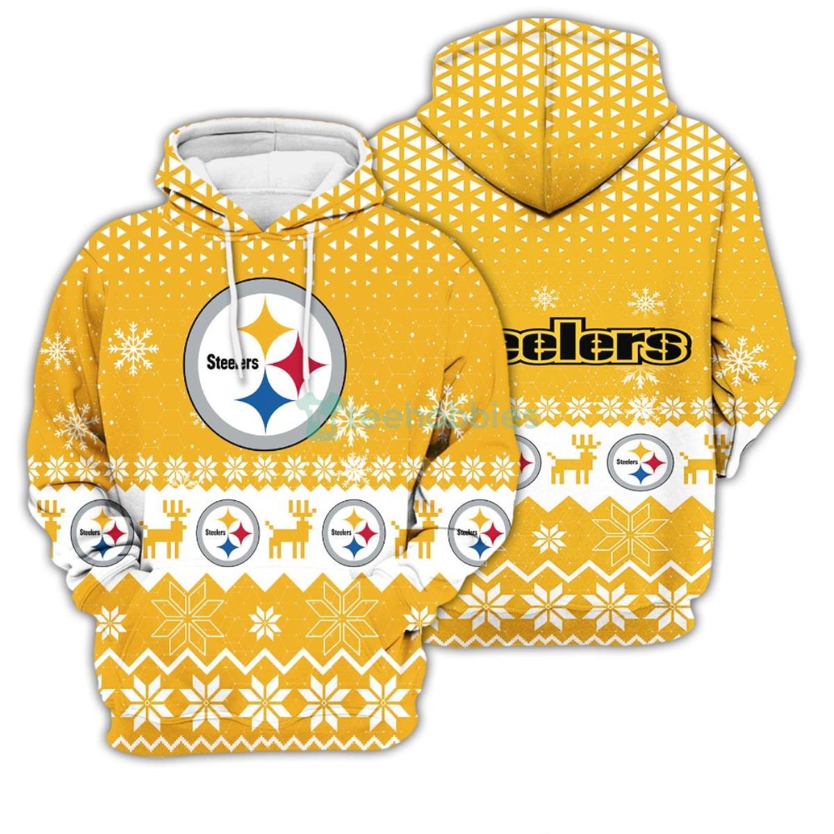 Pittsburgh Steelers Sports 3D Pullover Hoodie Product Photo 1