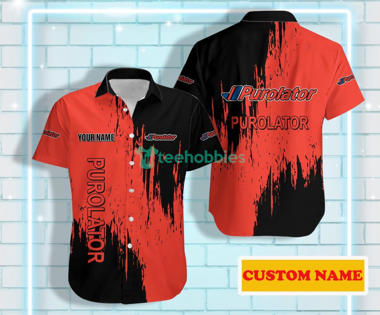 Purolator Custom Name Hawaiian Shirt Product Photo 1