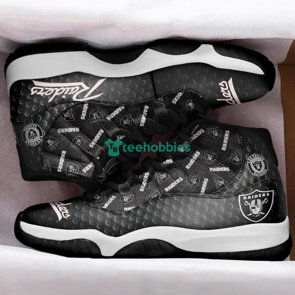 Raiders Football Impressive Design Air Jordan 11 Shoes Product Photo 2