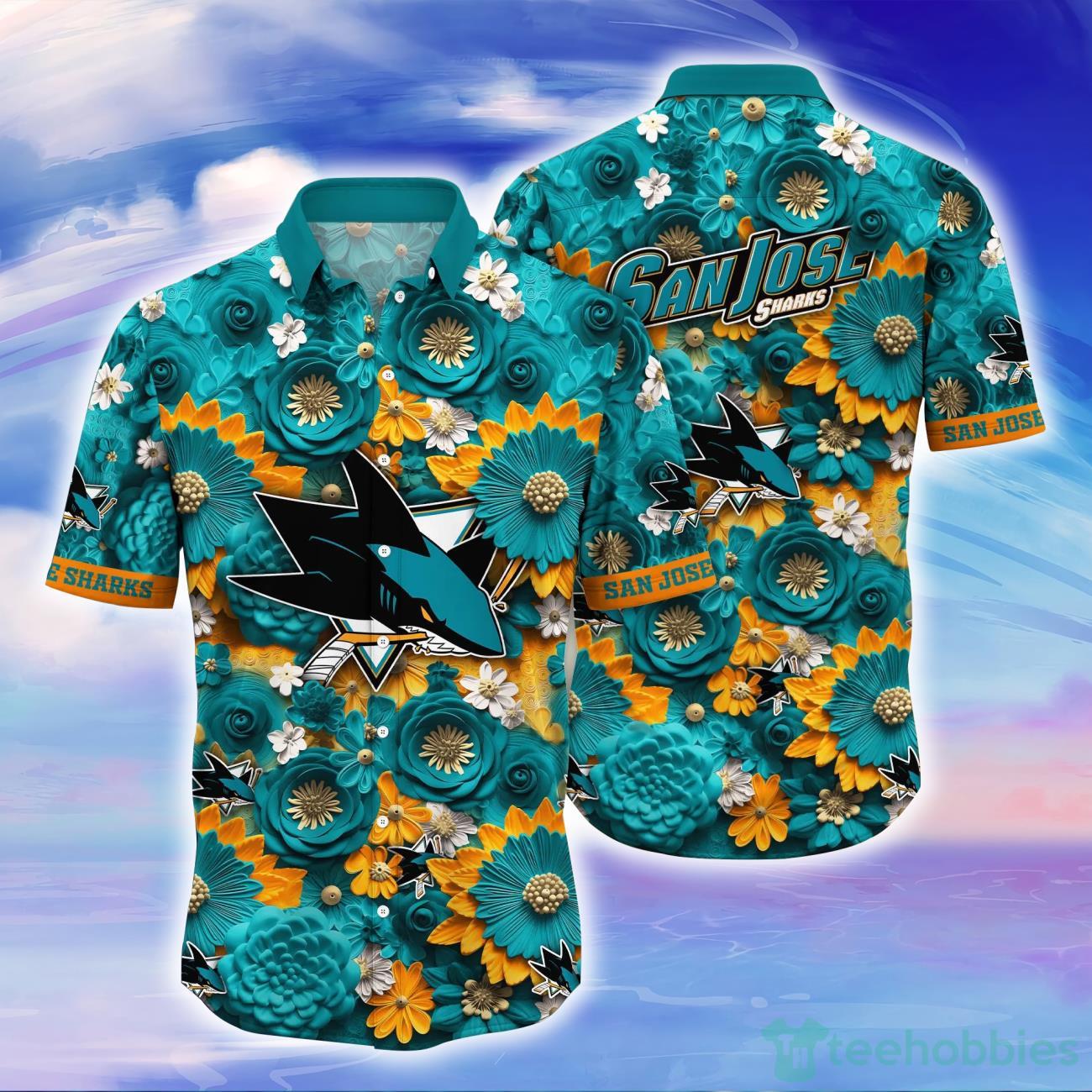 San Jose Sharks NHL Trending Hawaiian Shirt And Shorts For Fans