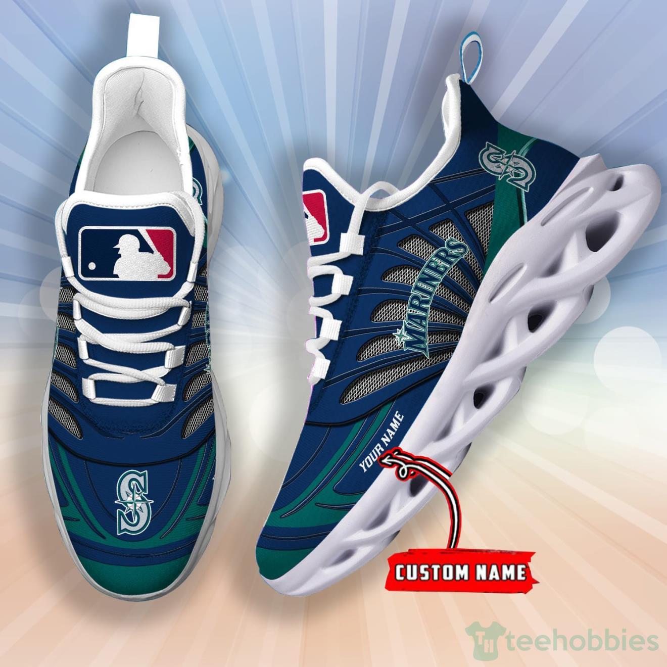 Personalized New York Yankees Max Soul Shoes For Fan Custom Name