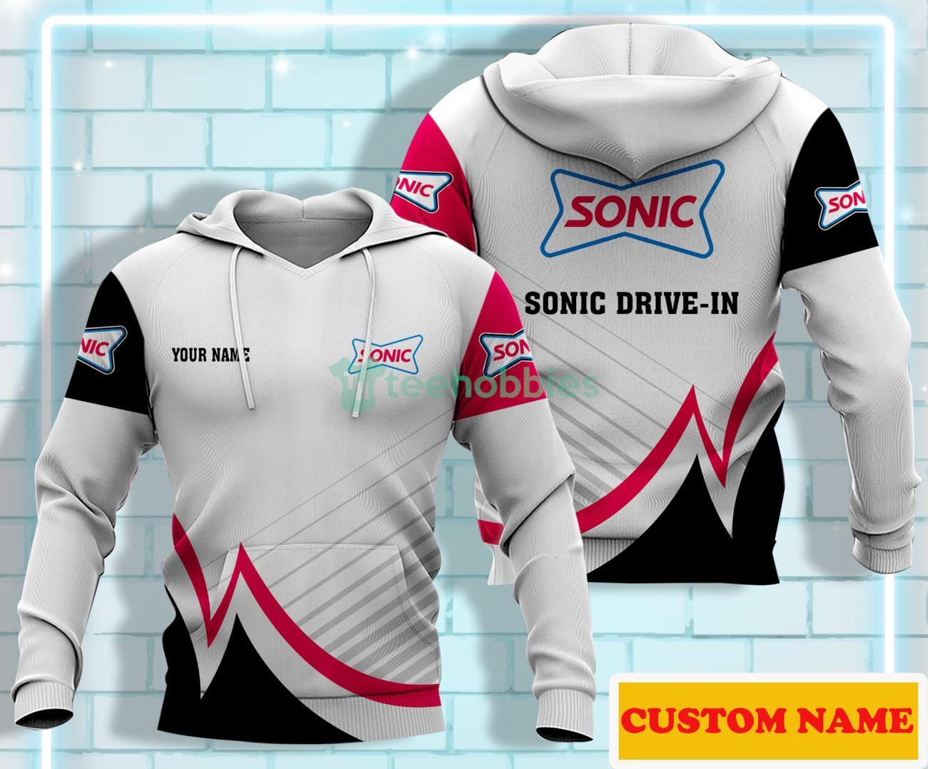 Sonic Drive-In Custom Name Hoodie For Men Women Product Photo 1