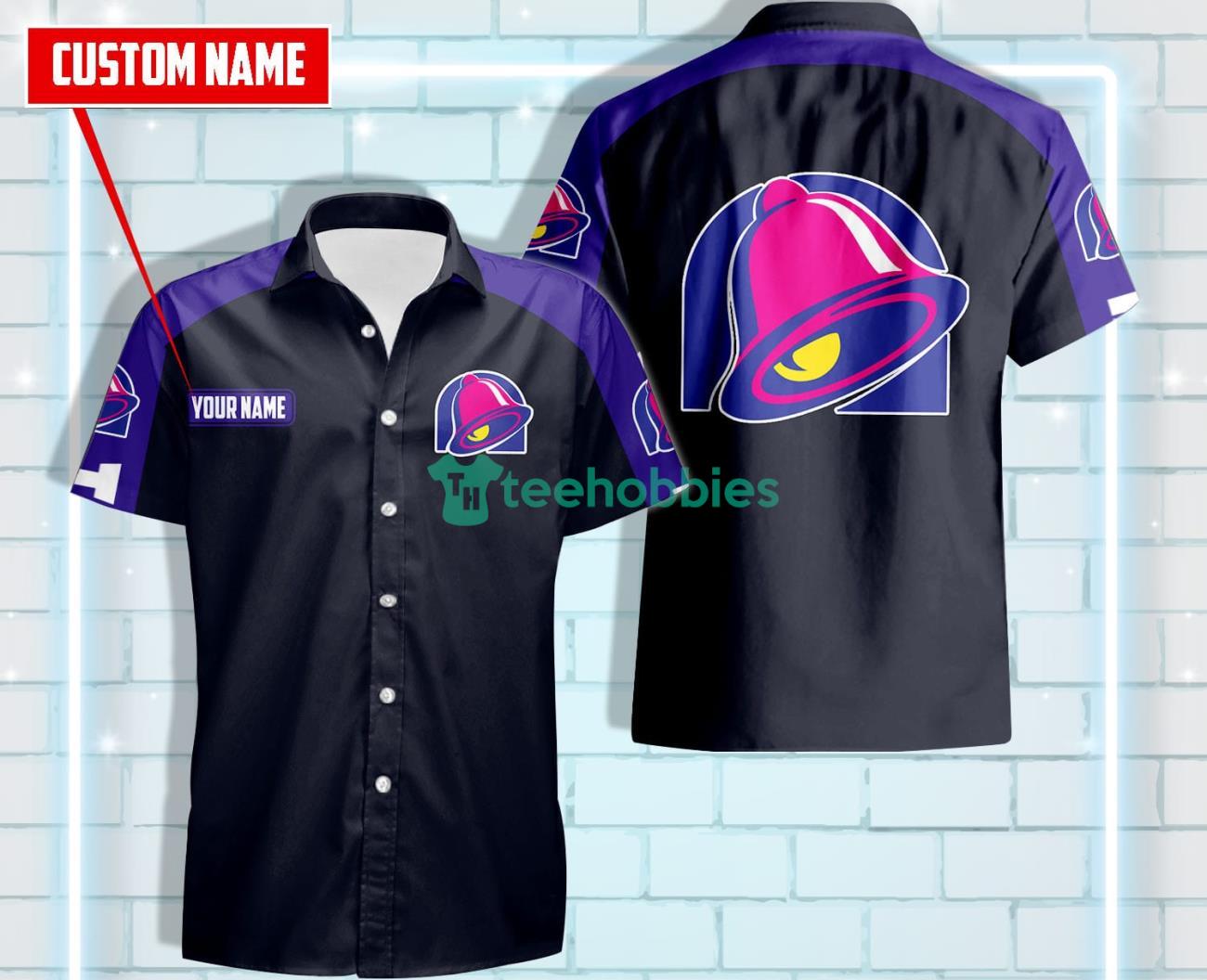 Taco Bell Custom Name Hawaiian Shirt Product Photo 1
