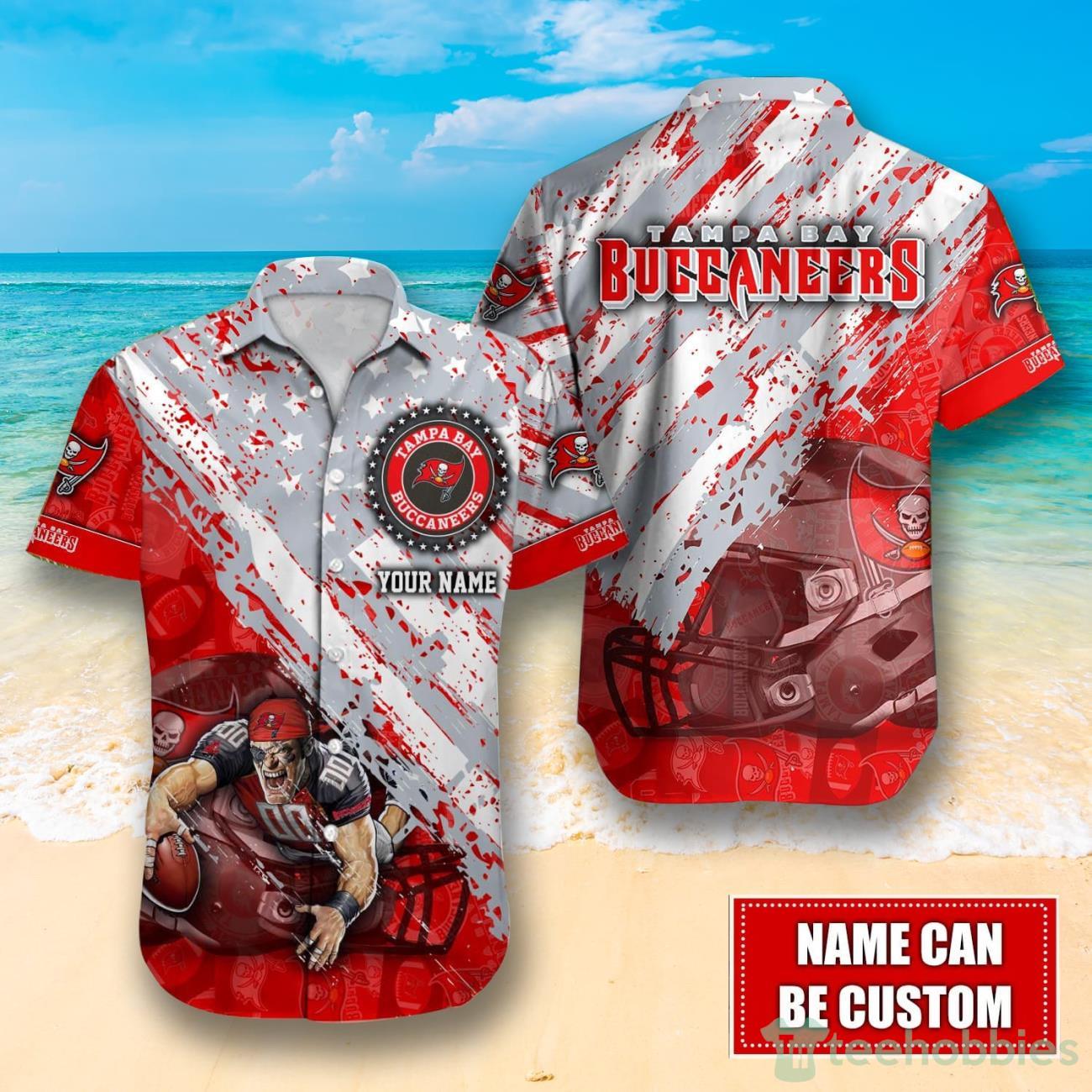 Tampa Bay Buccaneers NFL Personalized Hawaiian Shirt Best Gift For Fans Product Photo 1