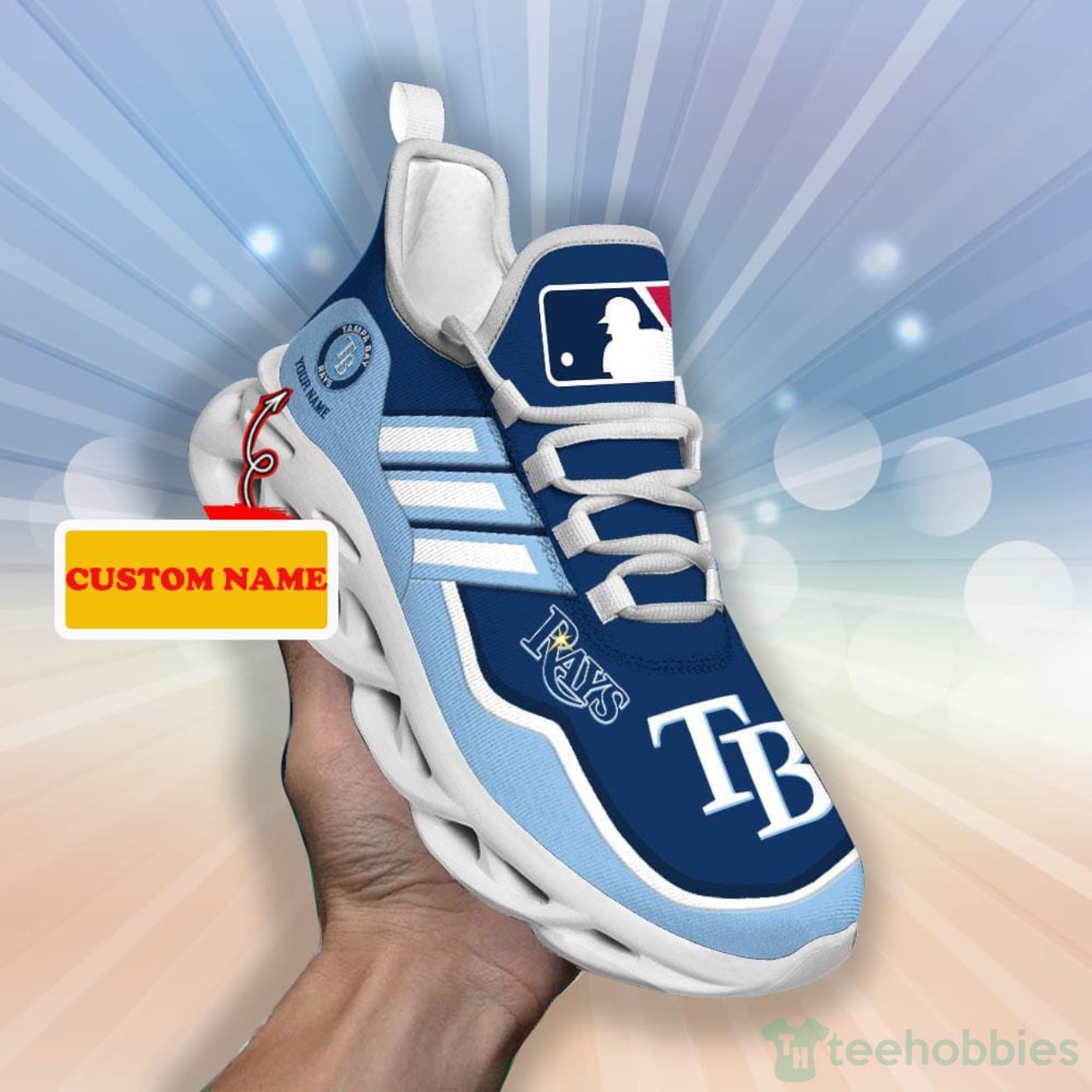 Tampa Bay Rays MLB Black Color Max Soul Shoes