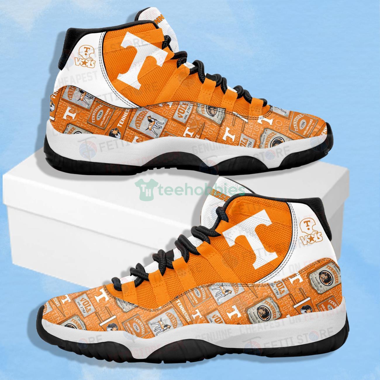 Tennessee Volunteers Logo Pattern Print Impressive Design Air Jordan 11 Shoes Product Photo 1