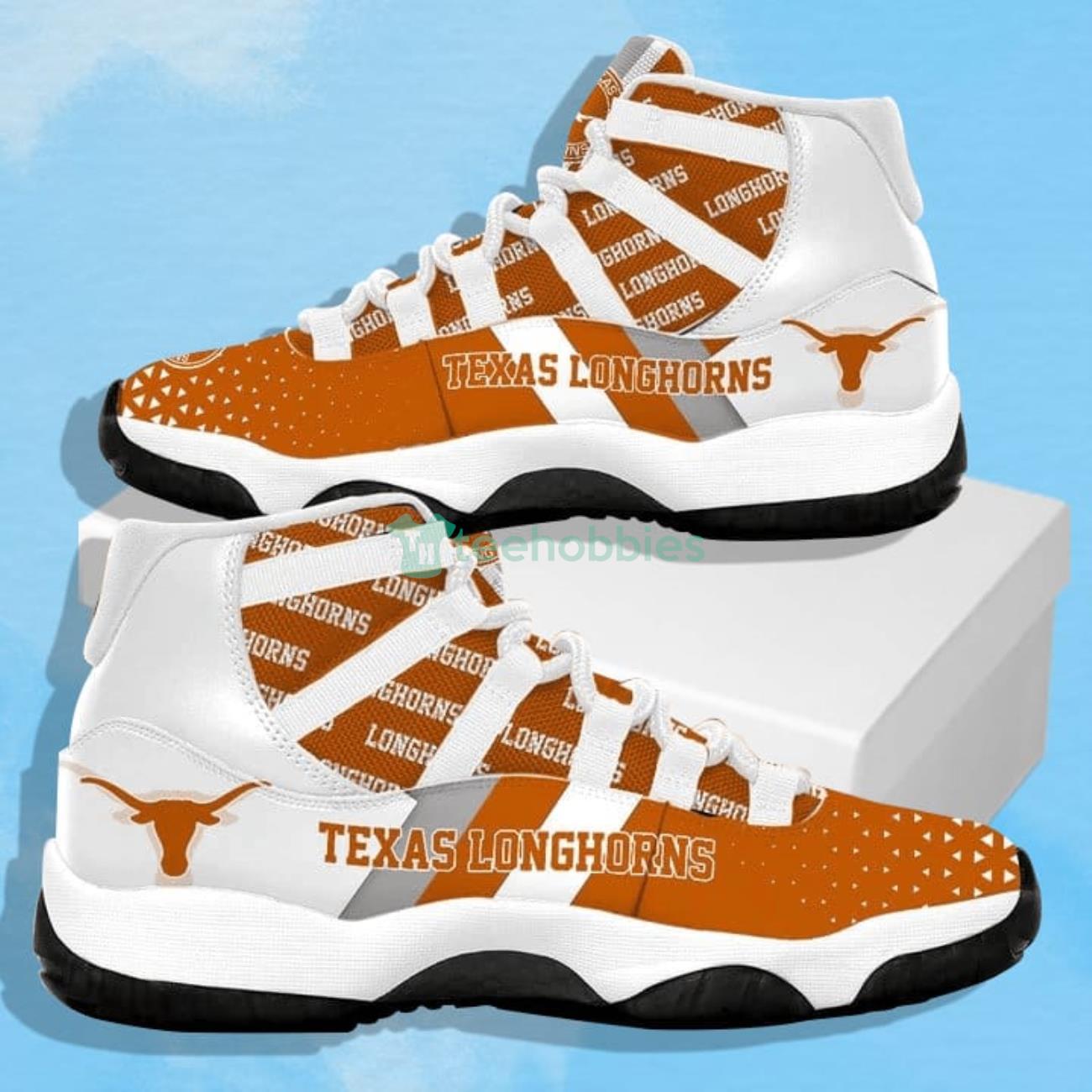 Texas Longhorns Impressive Design Air Jordan 11 Shoes Product Photo 2