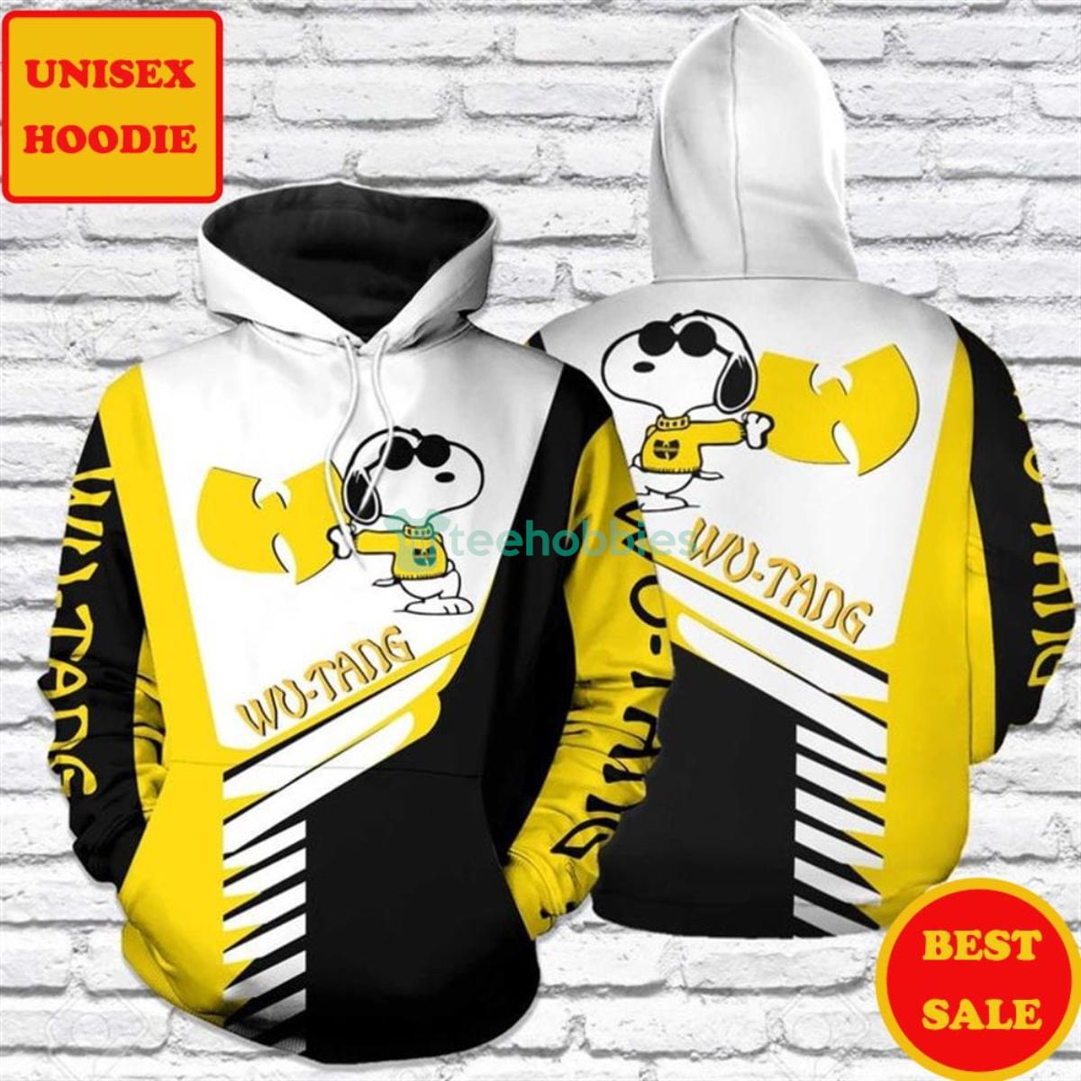 The Peanuts Wu Tang Snoopy Charlie Brown Cartoon Movie Pullover Hoodie Product Photo 1
