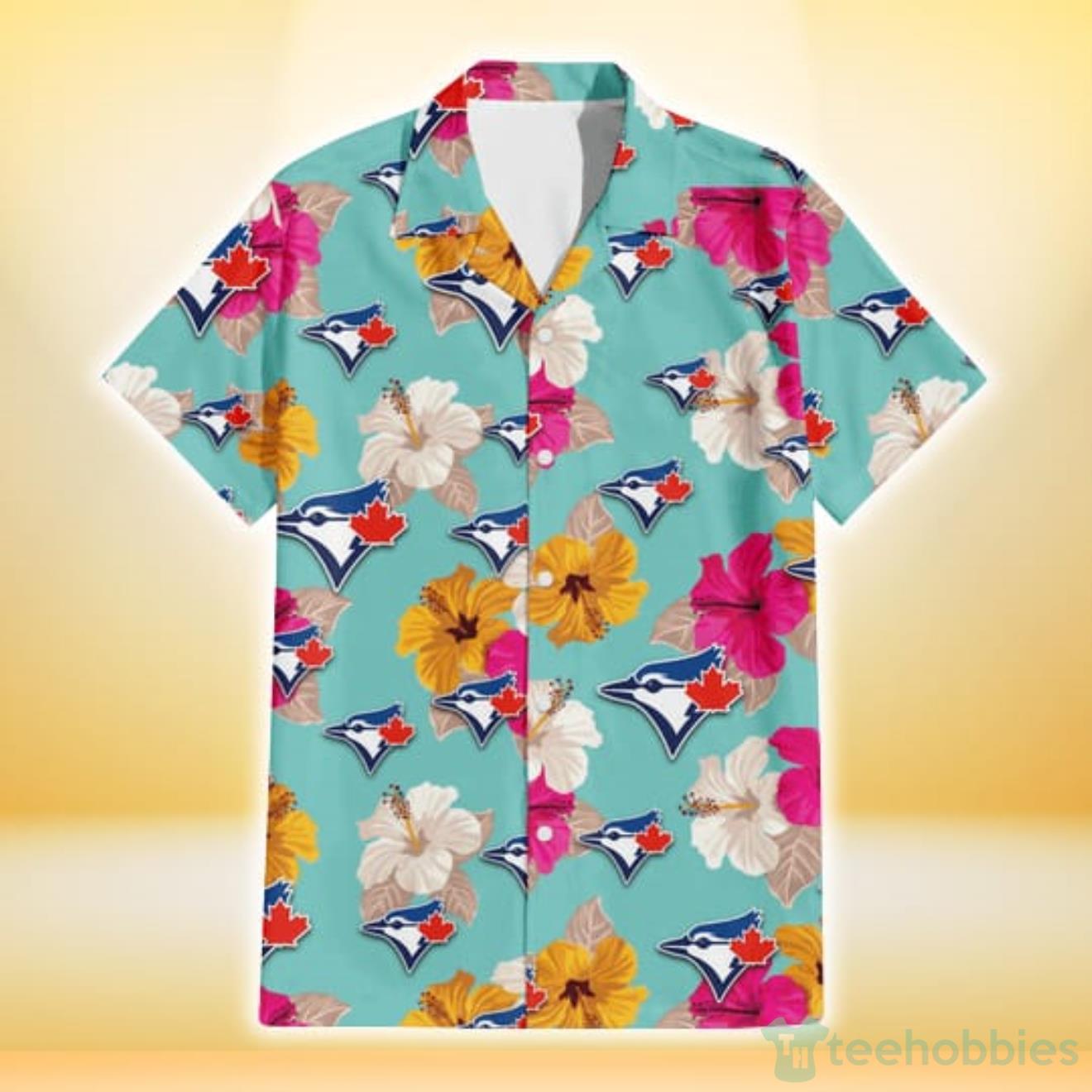 NEW FASHION 2023 Toronto Blue Jays Hawaiian Shirt flower summer gift for  fans