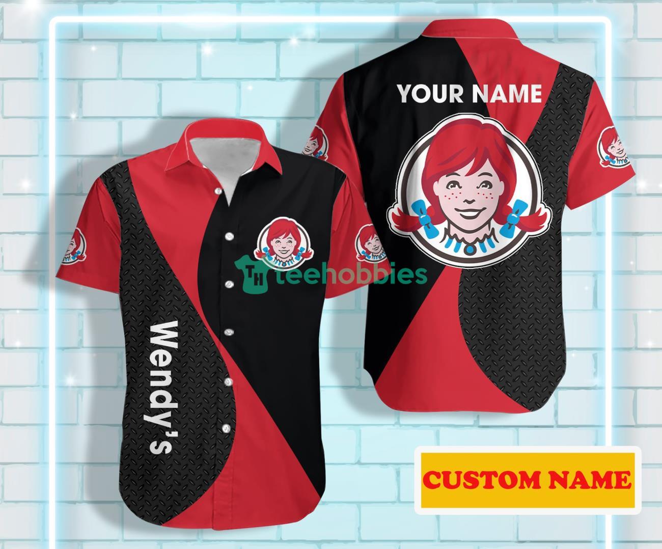 Wendy's Custom Name Hawaiian Shirt New Model For Men Women Product Photo 1