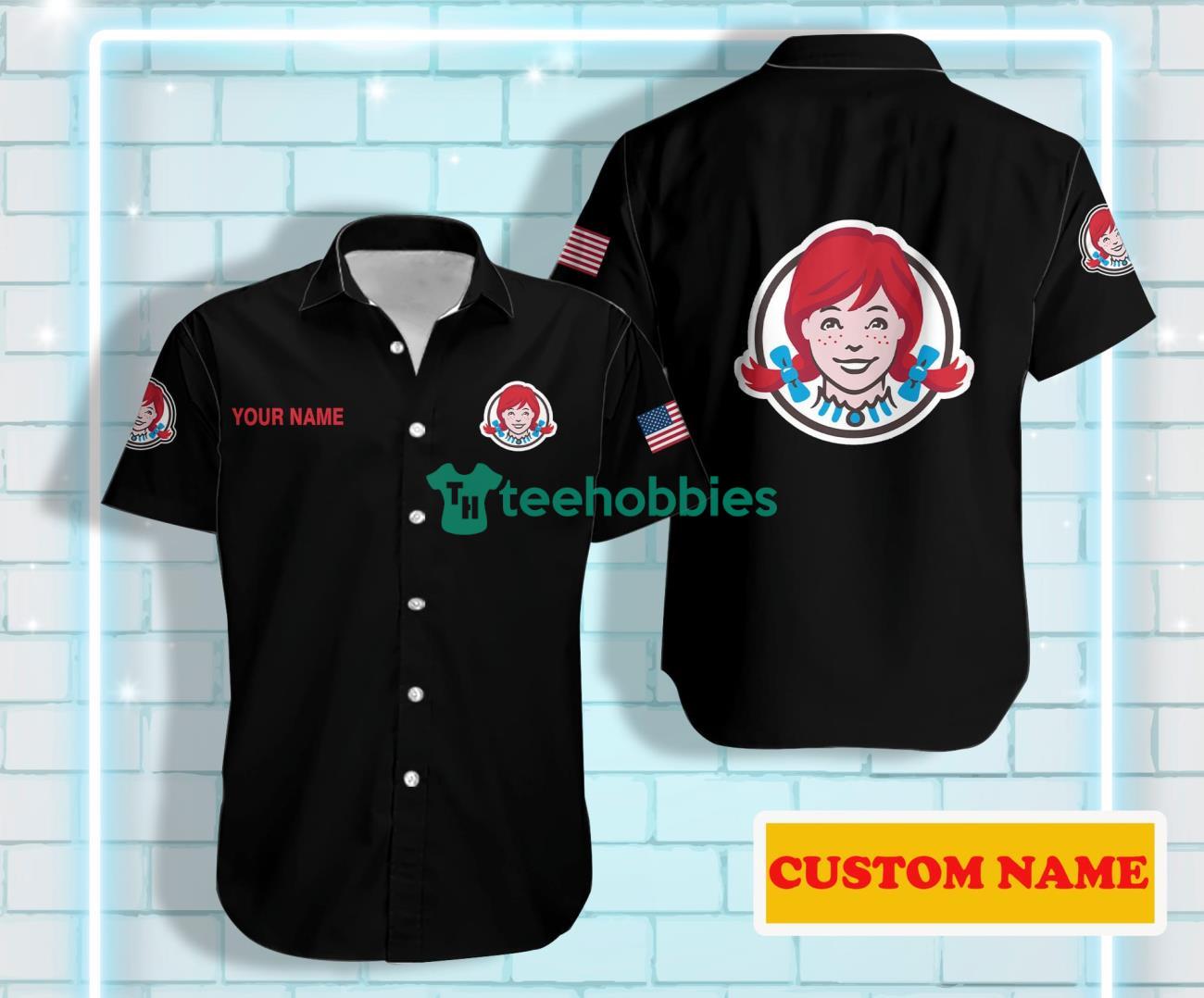 Wendy's  New Model Custom Name Hawaiian Shirt For Men Women Product Photo 1