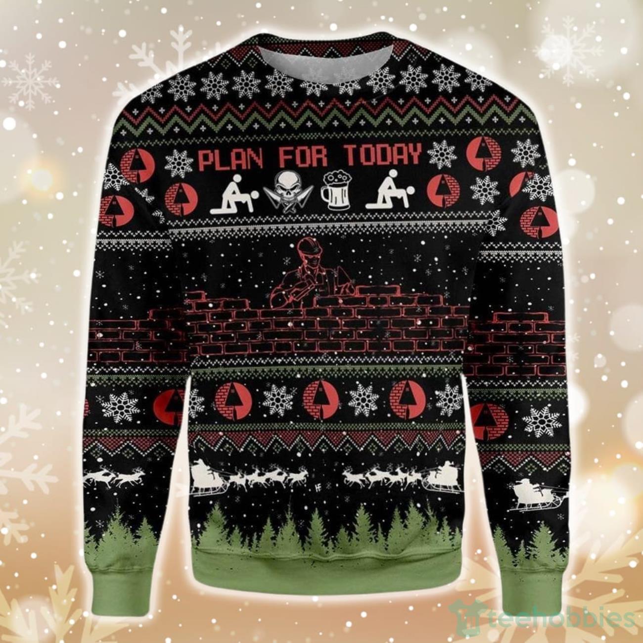 Christian Brickleyer Ugly Christmas Sweater - Christian Brickleyer Christmas EZ16 0210 All Over Print Sweatshirt_1