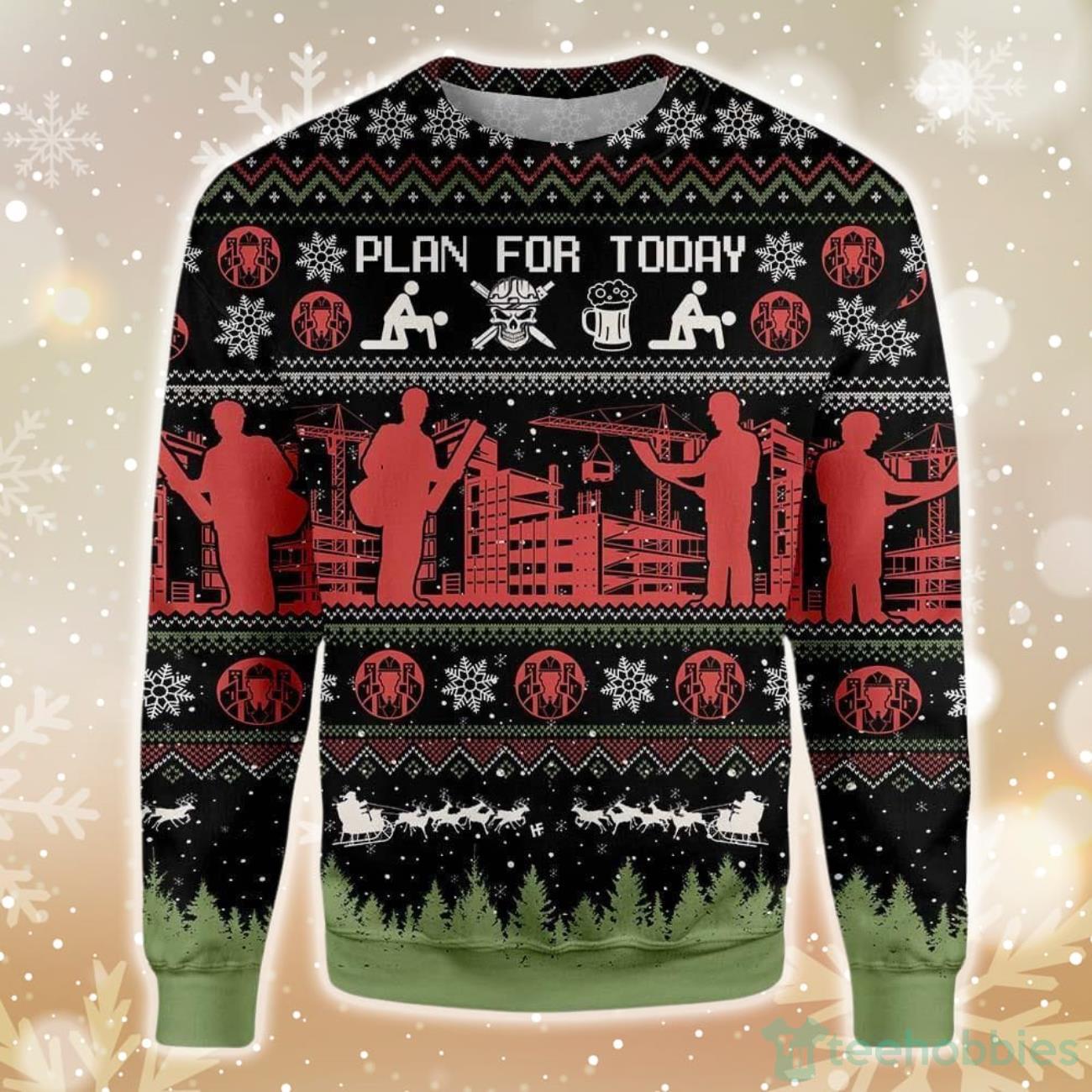Christian Civil Engineer Ugly Christmas Sweater - Christian Civil Engineer Christmas EZ16 0210 All Over Print Sweatshirt_1