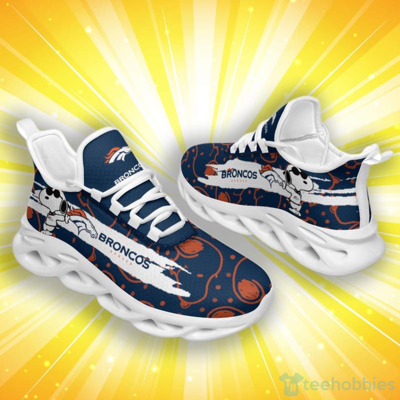 Denver Broncos Snoopy Exclusive Max Soul Shoes Product Photo 1 Denver Broncos Snoopy Exclusive Max Soul Shoes Product Photo 1