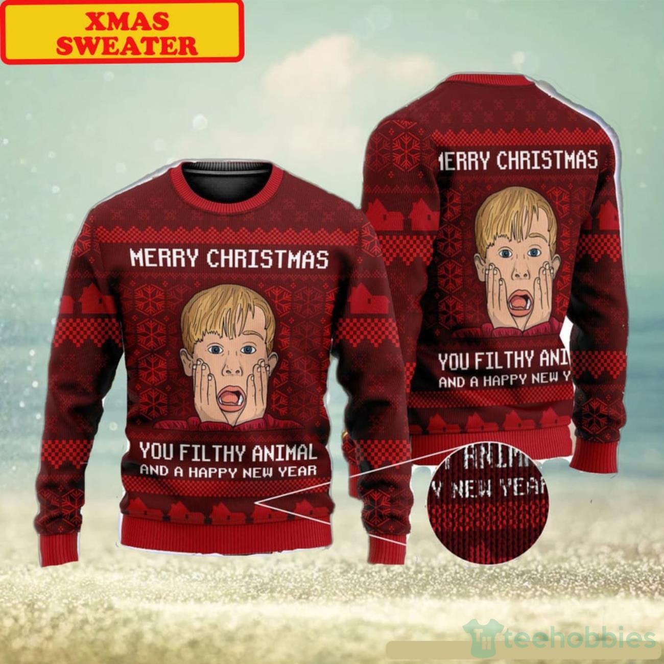 Home Alone Ugly Christmas Sweater Product Photo 1