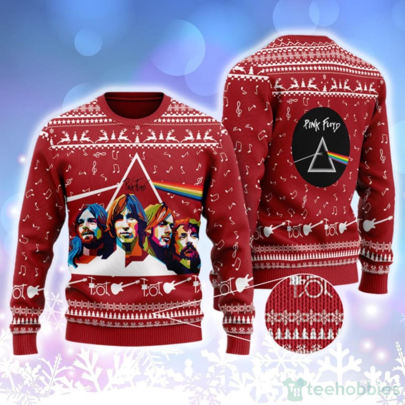 Pink Floyd Band Ugly Christmas Sweater Product Photo 1
