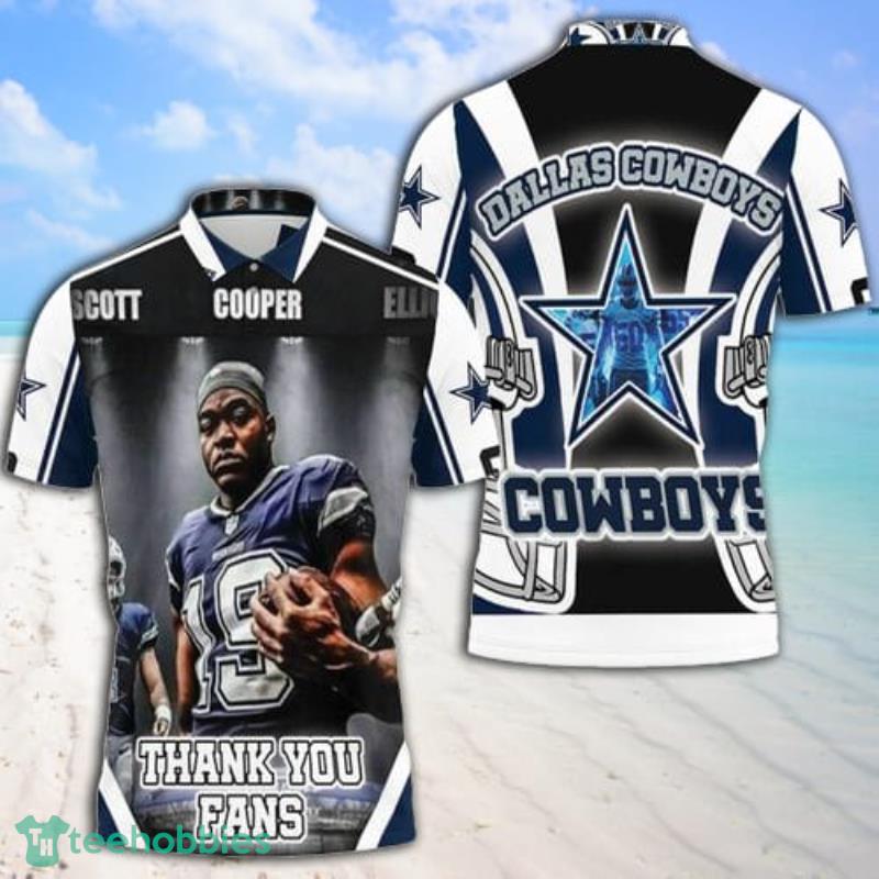 19 Dallas Cowboys Nfc East Division Champions Super Bowl All Over Print 3D Polo Shirt Product Photo 1