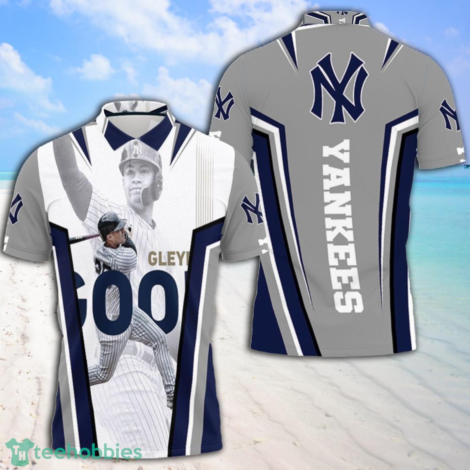 25 New York Yankees Gleyber Torres All Over Print  Polo Shirt Product Photo 1