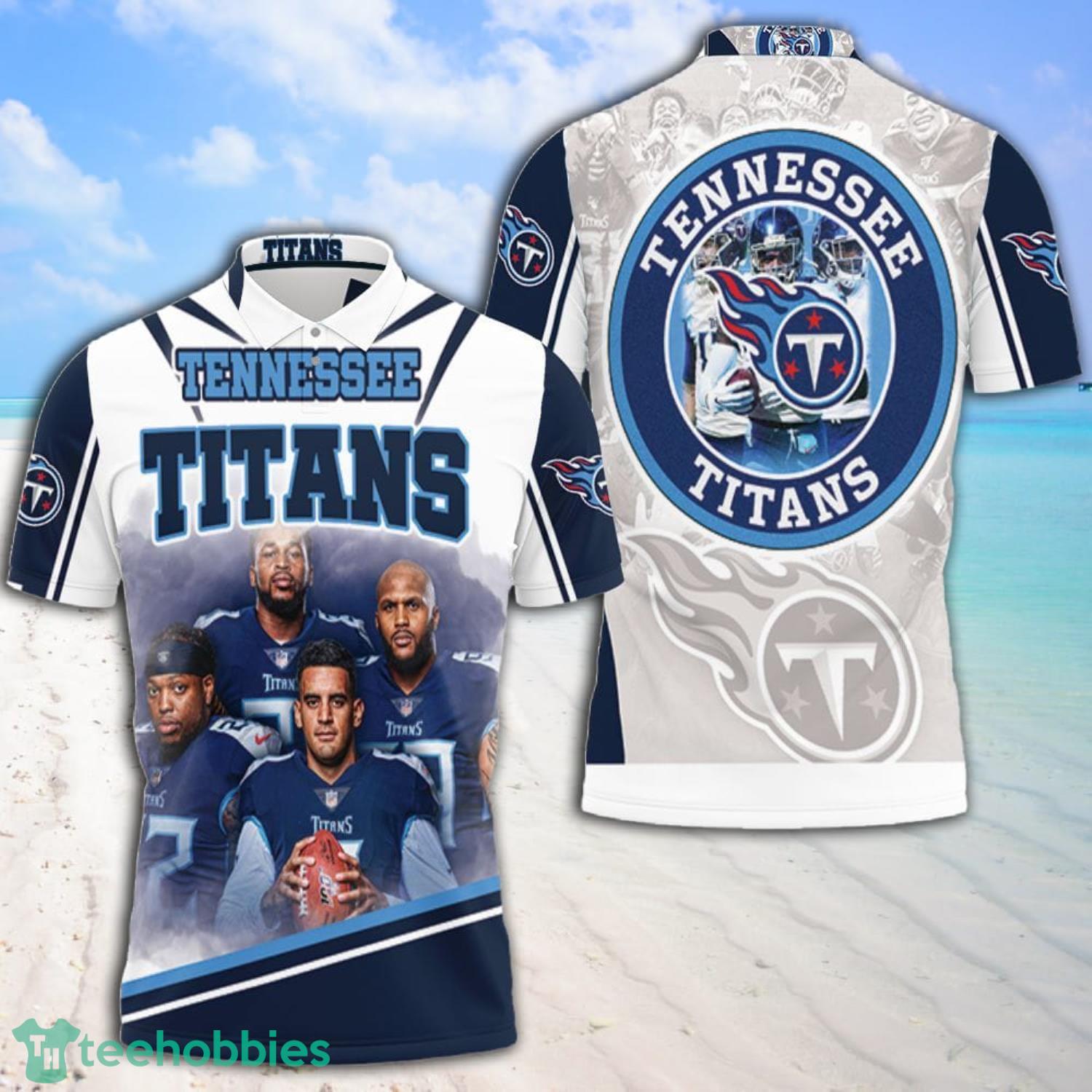 Afc South Division Champions Tennessee Titans Super Bowl 2021 For Fans Polo Shirt Product Photo 1