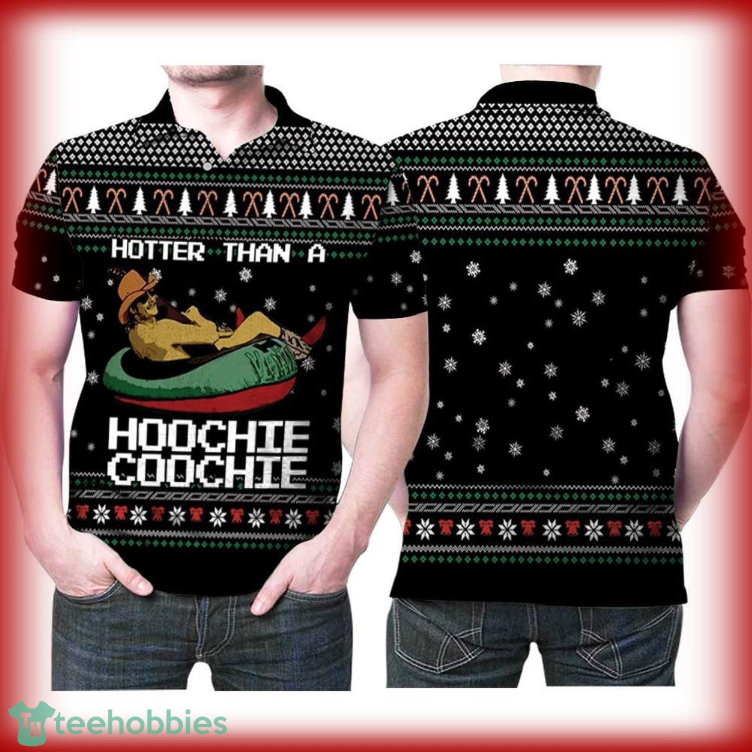 Alan Jackson Chattahoochee Hotter Than Hoochie Coochie Christmas All Over Print 3D Polo Shirt Product Photo 1