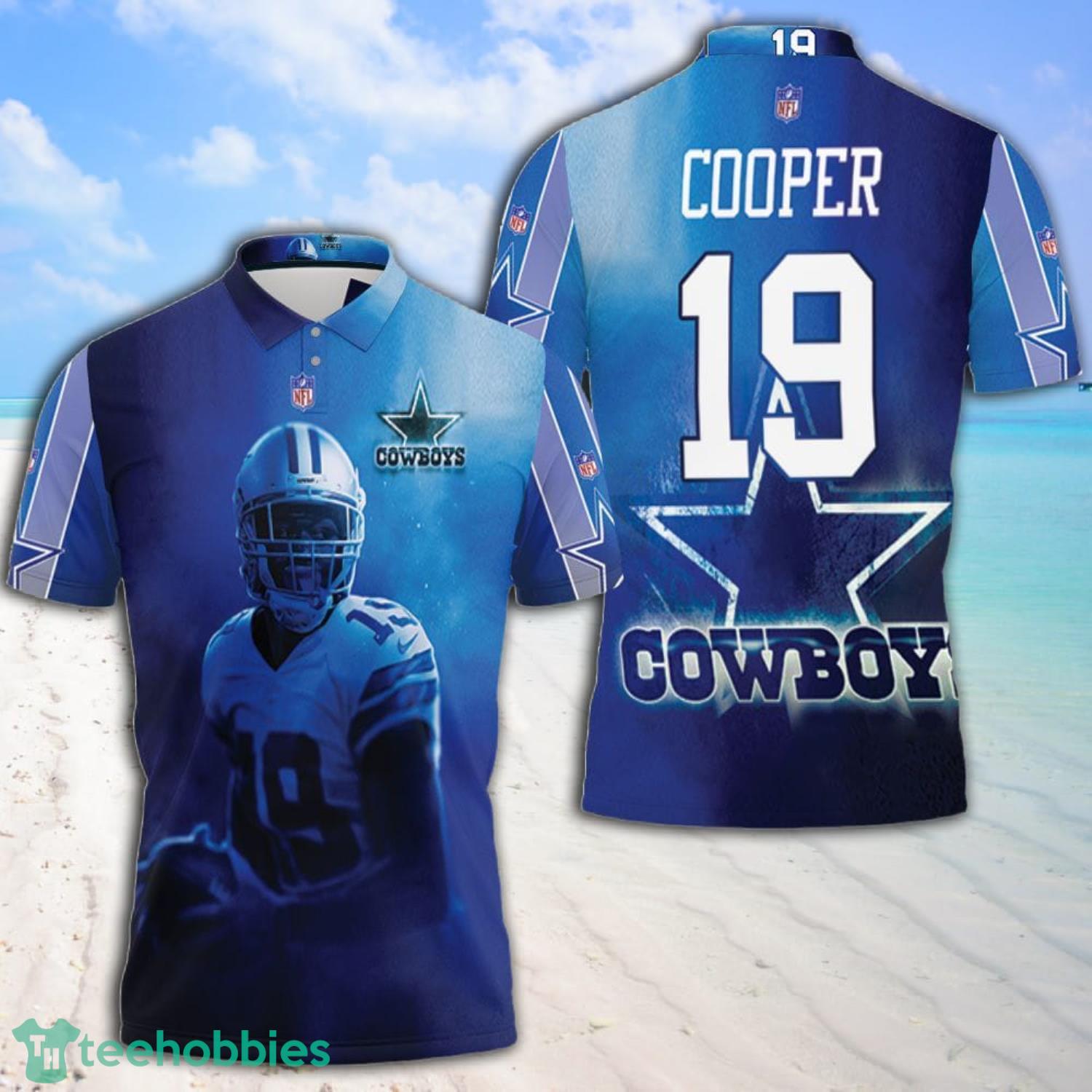 Amari Cooper 19 Dallas Cowboys All Over Print 3D Polo Shirt Product Photo 1