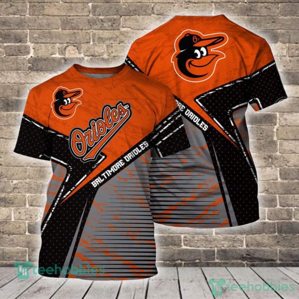 Baltimore Orioles Mlb All Over Printed 3D Shirt For Fans