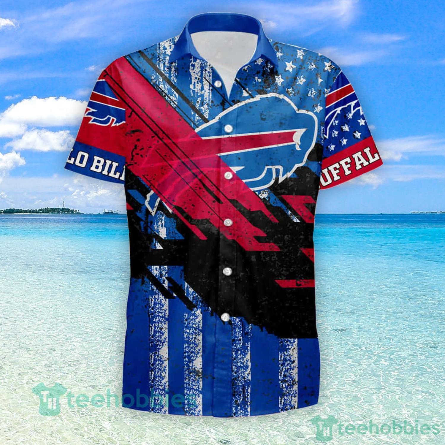 Buffalo Bills N30 Tropical Flower Hawaii Summer Hawaiian Shirt