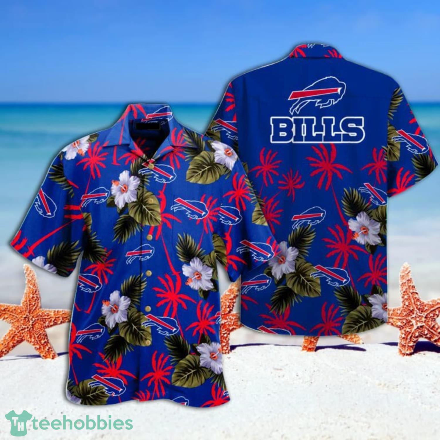 Buffalo Bills Summer Tropical Combo Hawaiian Shirt And Short Product Photo 1