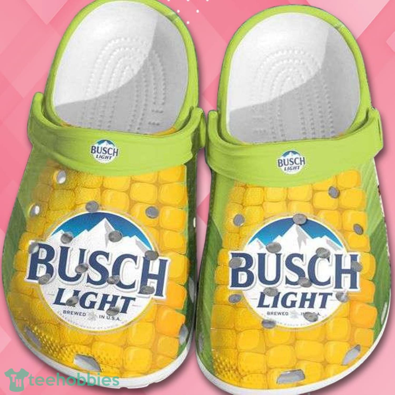 Busch Light Corn Beer Lovers Clog Shoes Product Photo 1