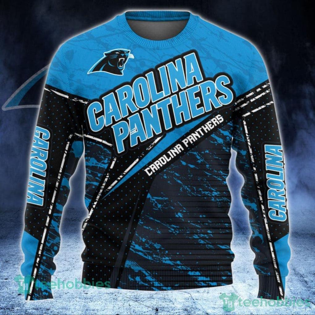 Carolina Panthers NFL All Over Print 3D T-Shirt