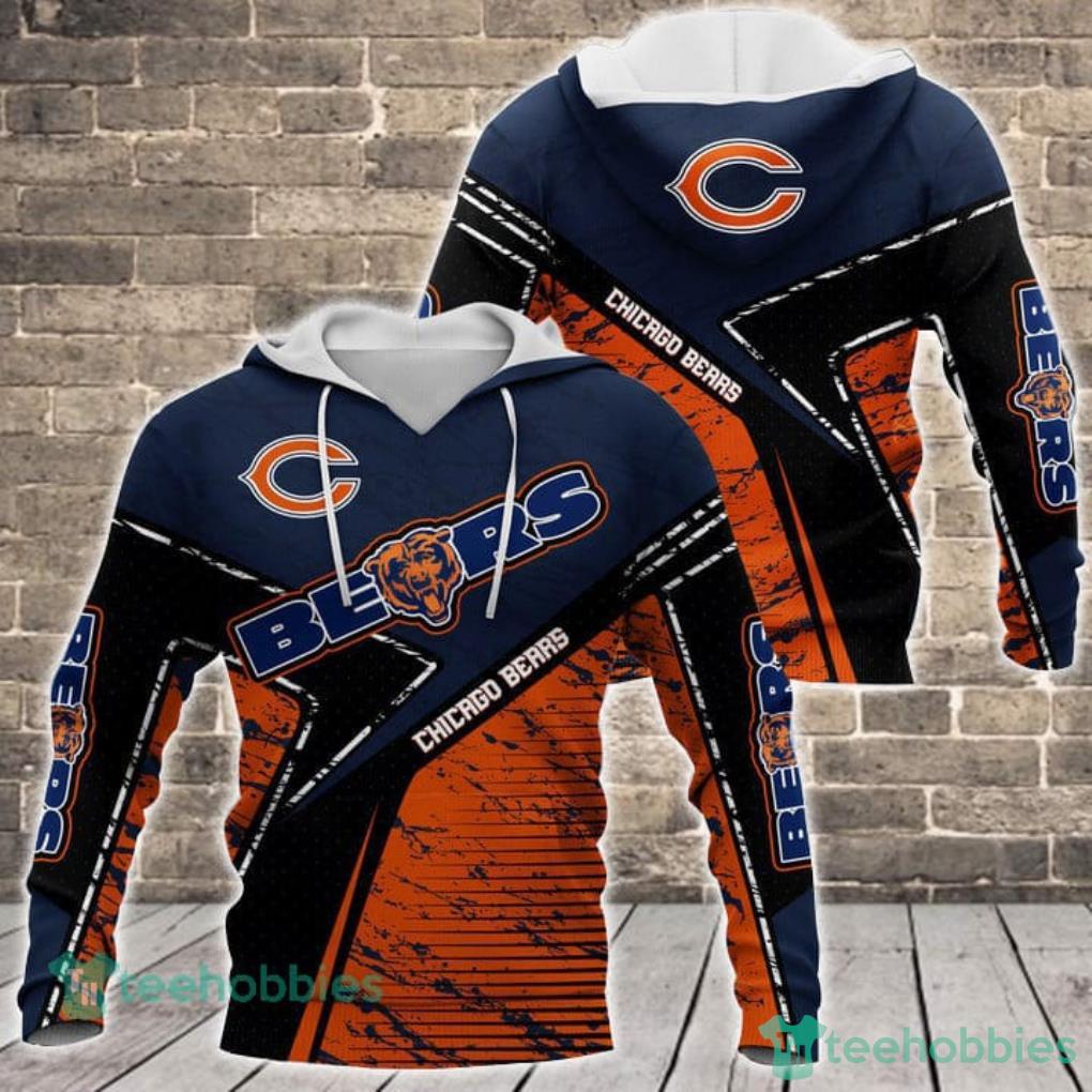 Chicago Bears Vintage 3D T-Shirts