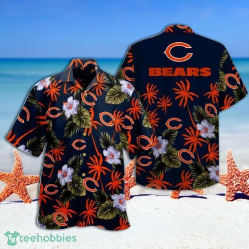 Chicago Bears Summer Tropical Combo Hawaiian Shirt And Short Product Photo 3