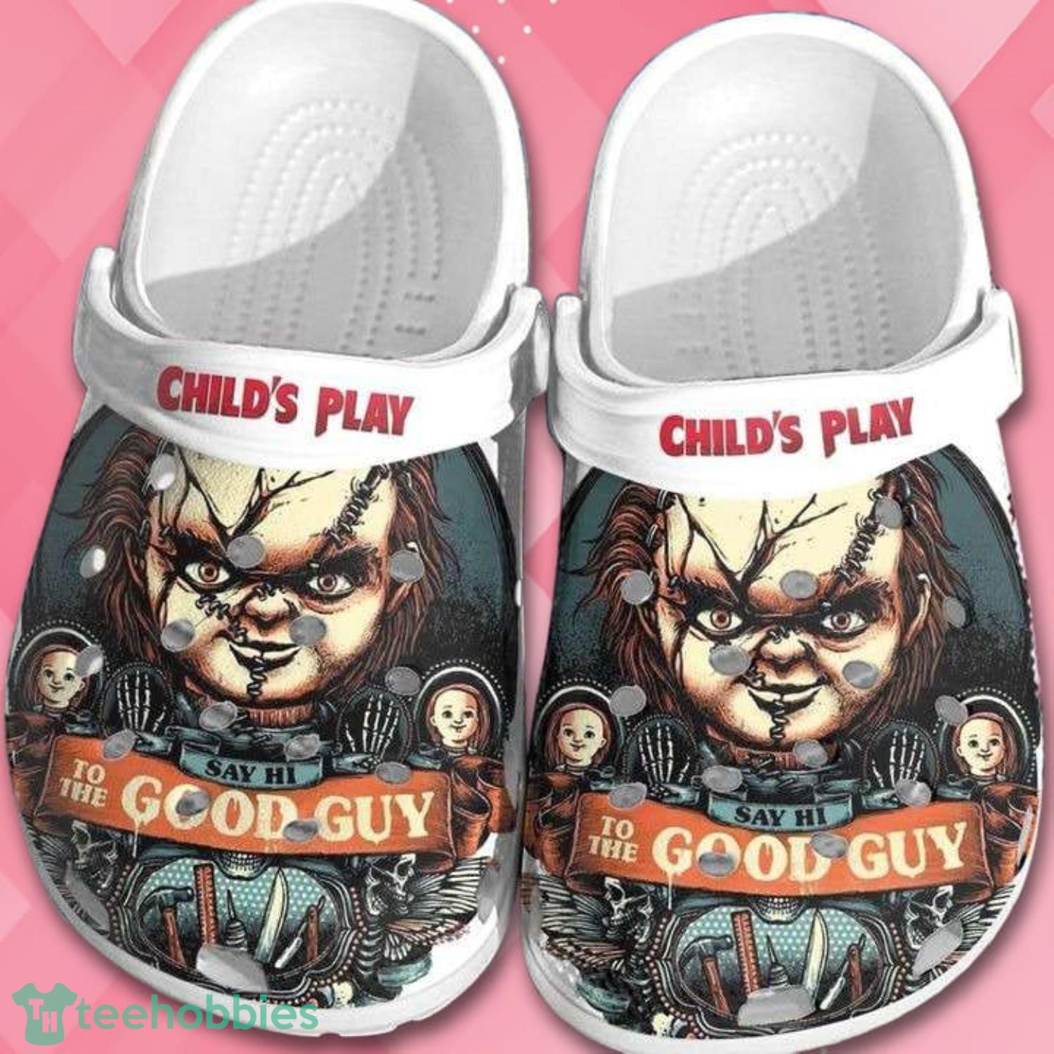 Chucky Doll Childs Play Hallowen Clog Shoes Product Photo 1