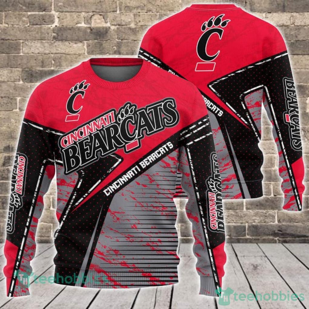 Cincinnati Bearcats Ncaa All Over Printed 3D Shirt For Fans Product Photo 4 Cincinnati Bearcats Ncaa All Over Printed 3D Shirt For Fans Product Photo 4