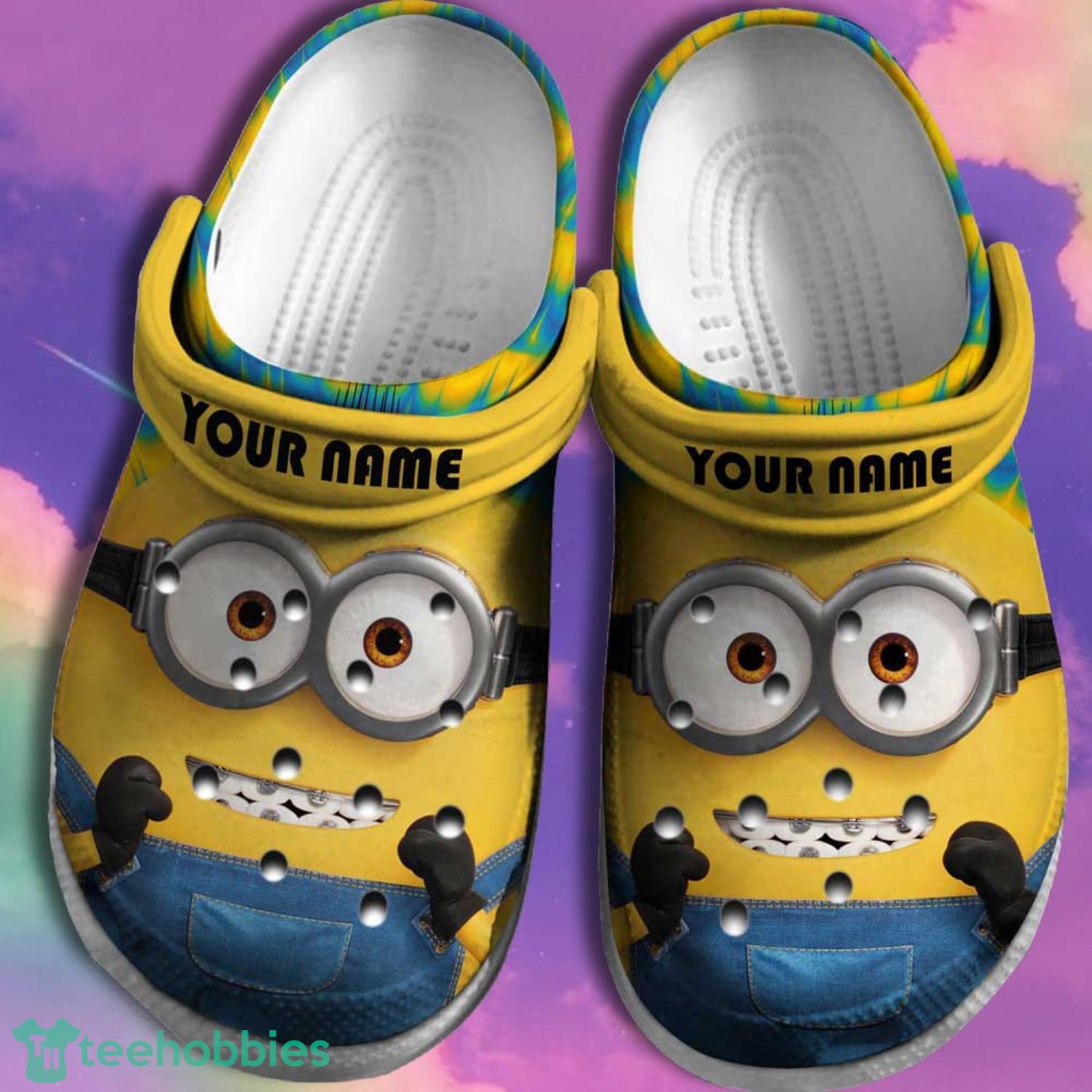 Custom Name Minions Otto Clog Shoes For Men Women Product Photo 1