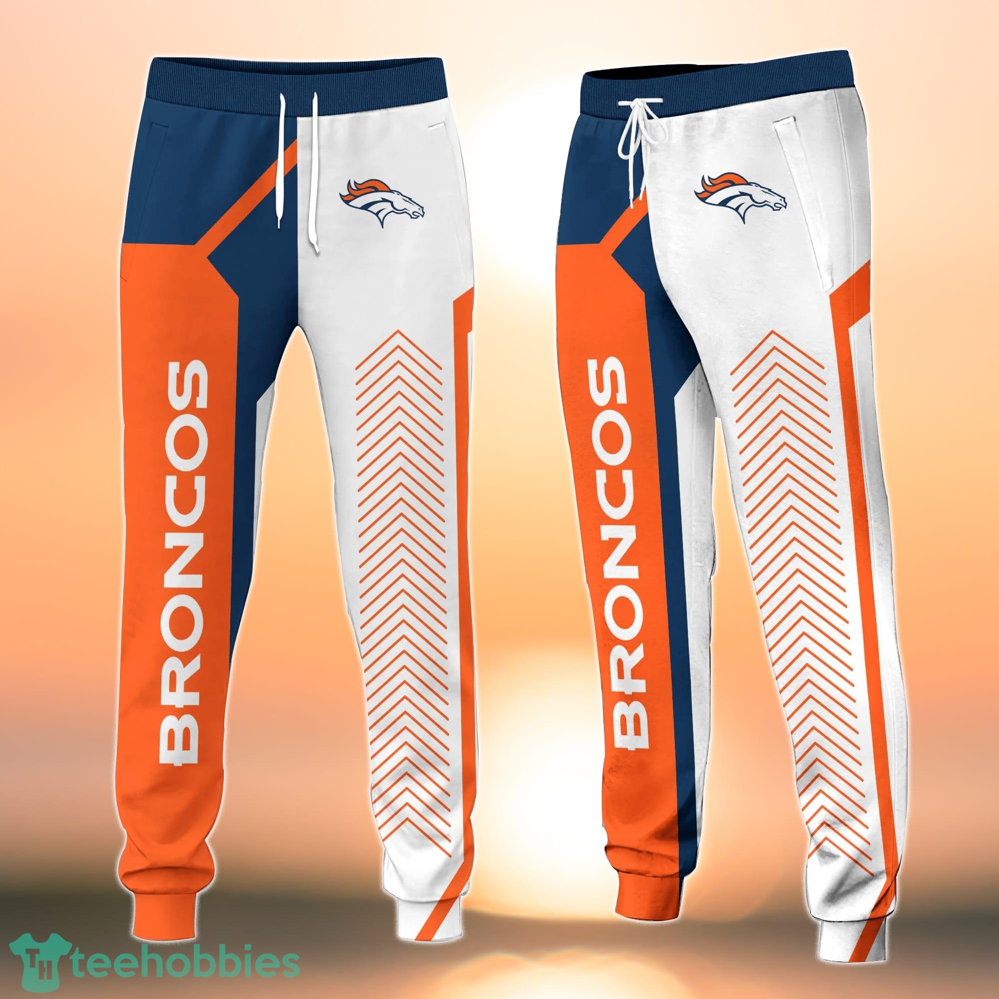 Denver Broncos Nfl Personalized Combo Hoodie And Pants For Fans