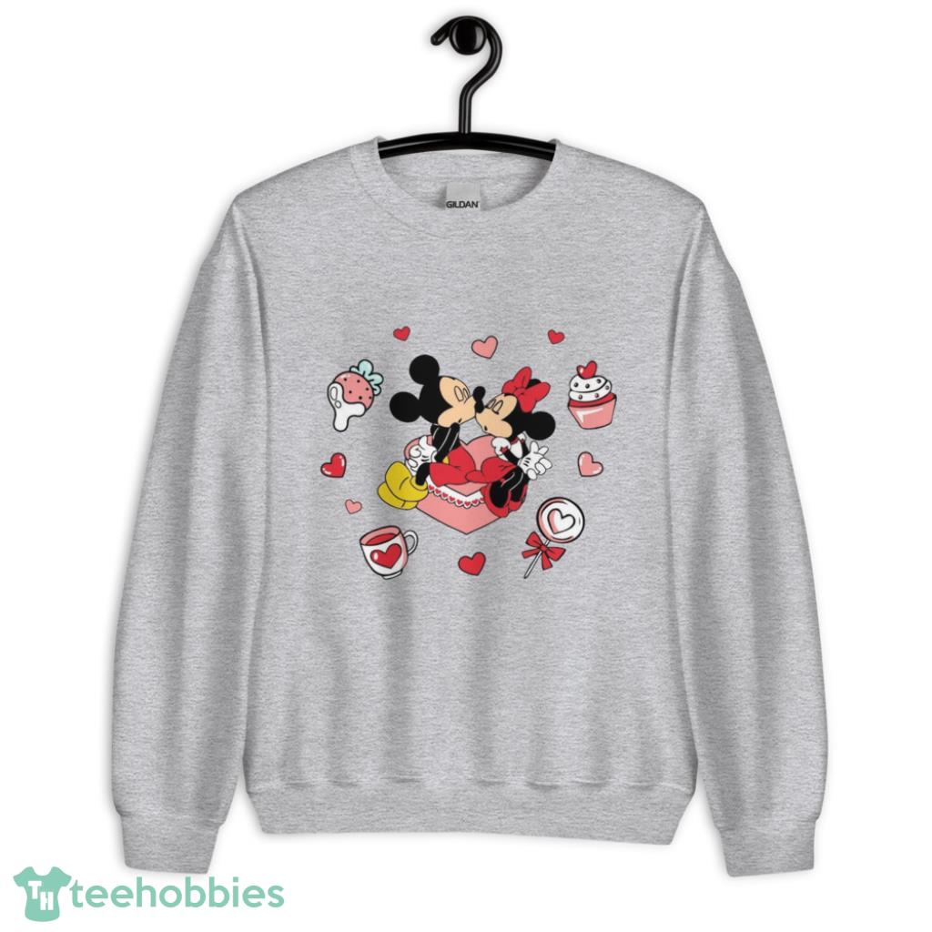 Disney Hearts Valentine Shirt - Unisex Heavy Blend Crewneck Sweatshirt