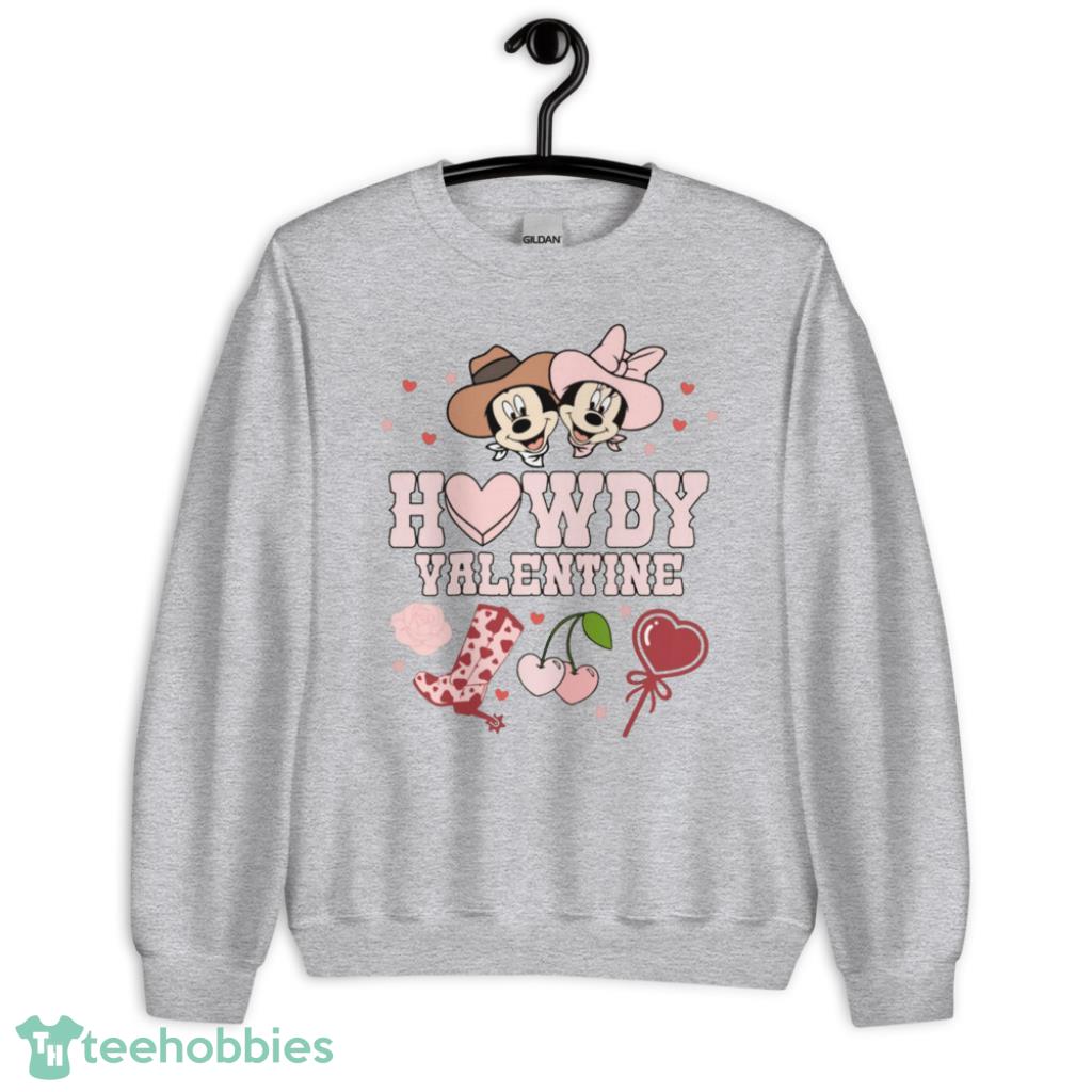 Disney Howdy  Valentines Day Shirt - Unisex Heavy Blend Crewneck Sweatshirt